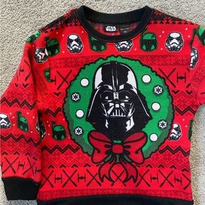 Star Wars Darth Vader Christmas Sweater Kids XS
